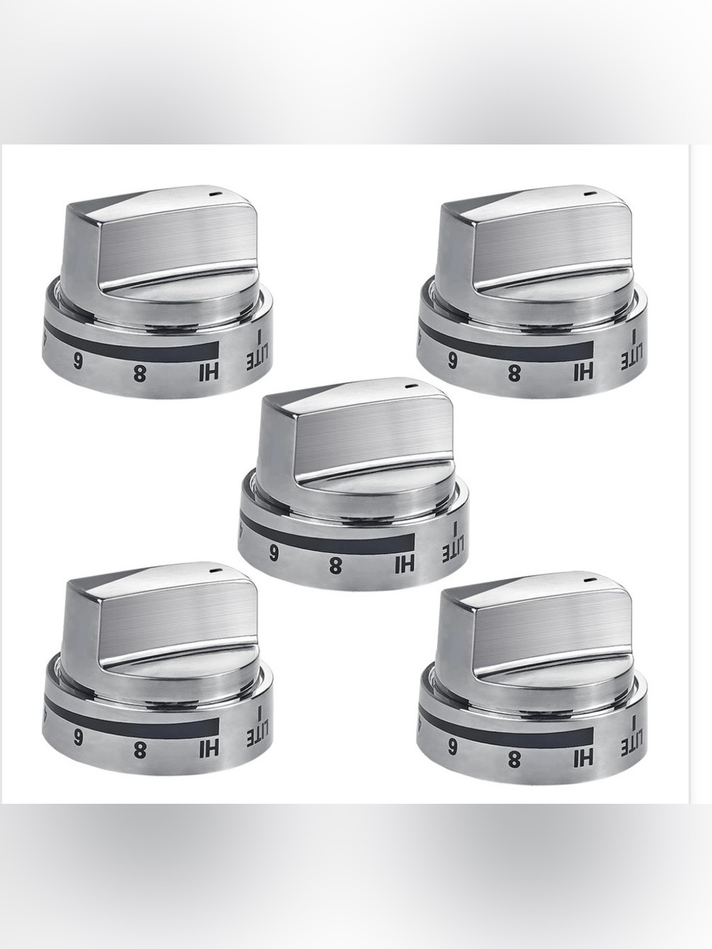 LG Appliance Replacement Knobs Model AEZ73453509 (5-Pack)